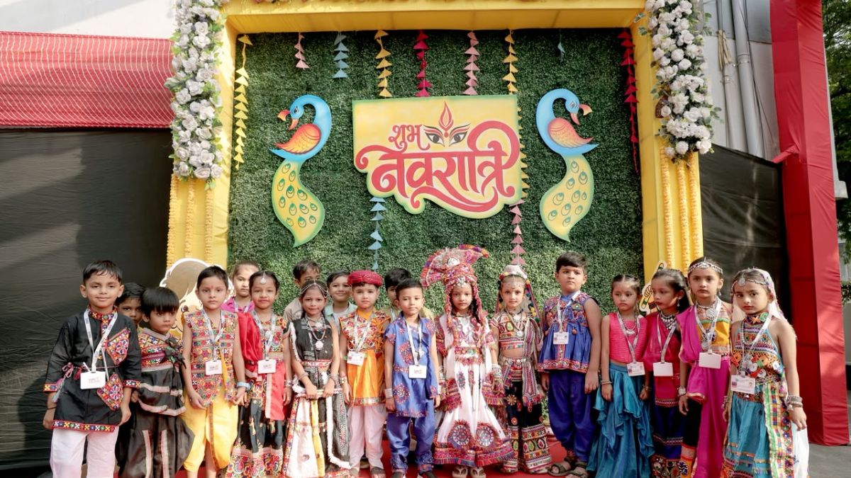Shree Gurukrupaa Vidhya Sankul Celebrates Navratri with Enthusiasm and Devotion Across 18+ Branches
