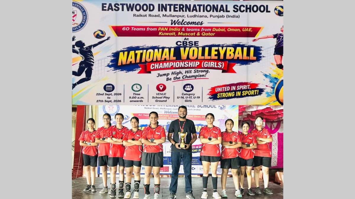 Surat’s Hills Highschool Girls’ Team Wins Bronze Medal for Gujarat at CBSE Volleyball National Championship